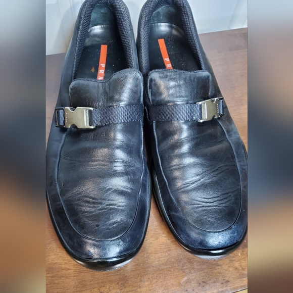 *SOLD* Prada Loafers, Black, Size 11 - Picture 8 of 15
